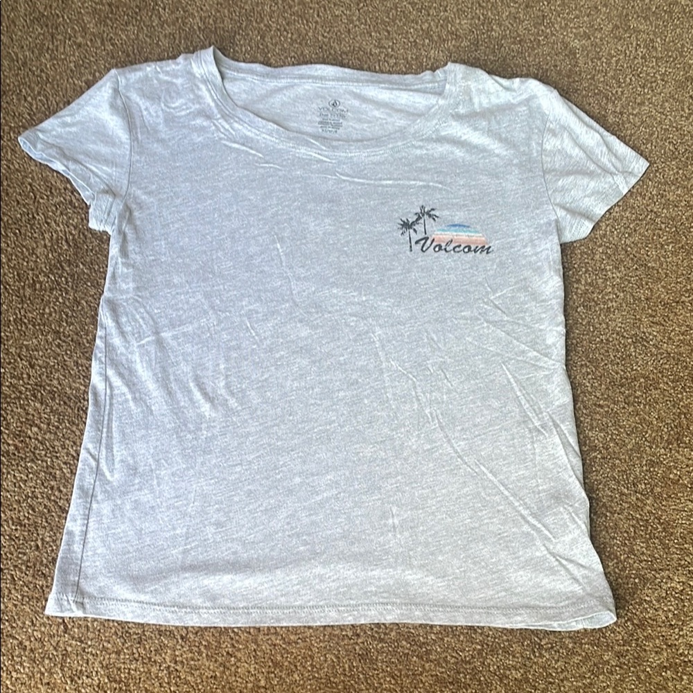Volcom Gray Short Sleeve Tee